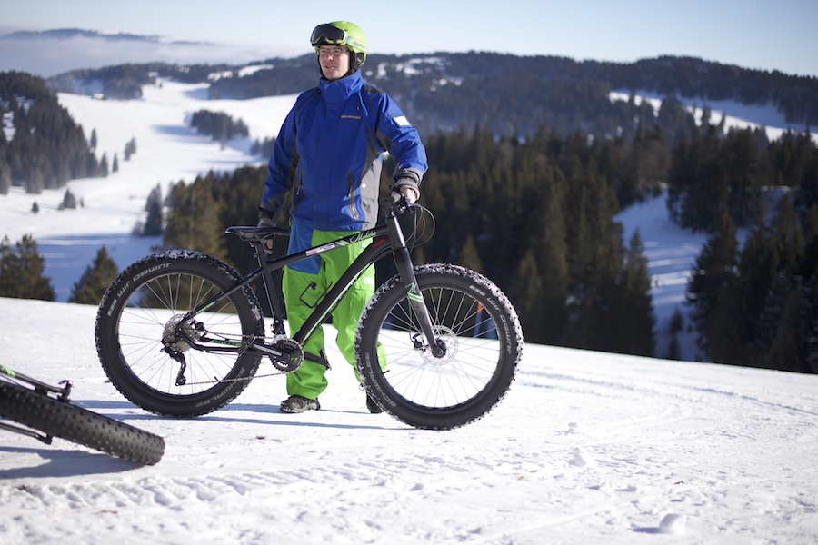 Fatbike à la Robella, Val-de-Travers